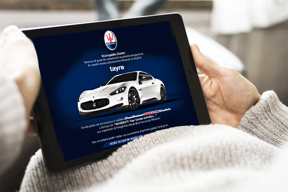 Newsletter Nuevas Instalaciones Concesionario Maserati Tayre